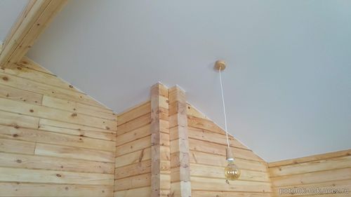 Морозостойкие натяжные потолки, матовые